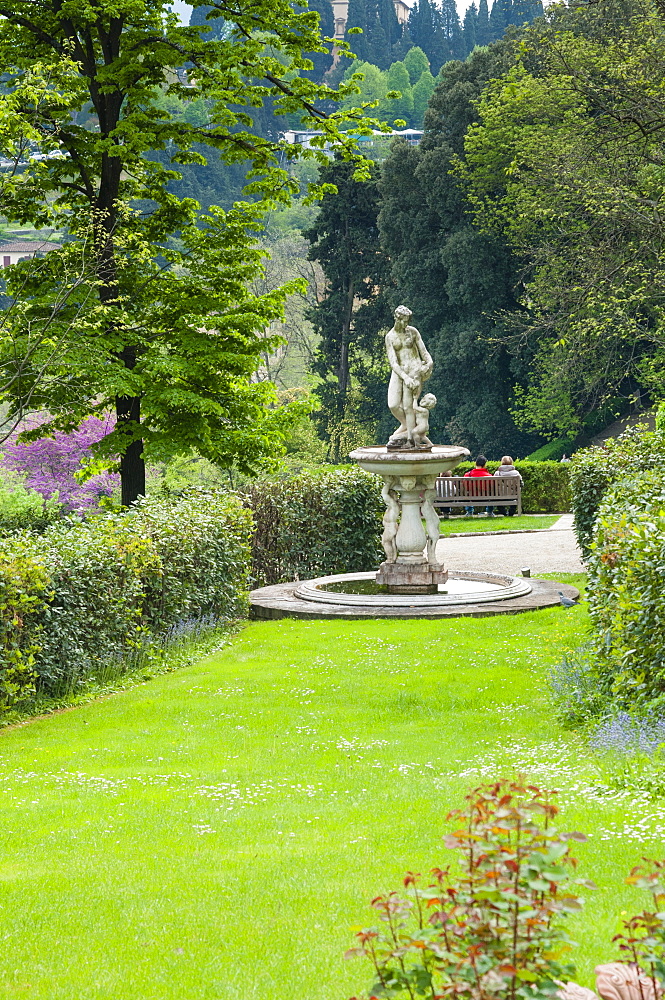 Giardino Bardini, Florence (Firenze), UNESCO World Heritage Site, Tuscany, Italy, Europe