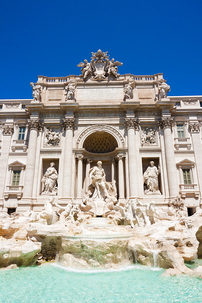 Trevi Fountain, UNESCO World Heritage Site, Rome, Lazio, Italy, Europe