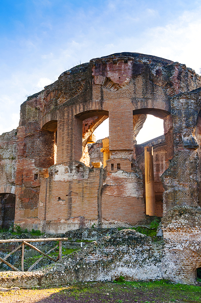 Great Bath (Grandi Thermae), Hadrian's Villa, Unesco World Heritage site, Tivoli, Province of Rome, Latium, Italy