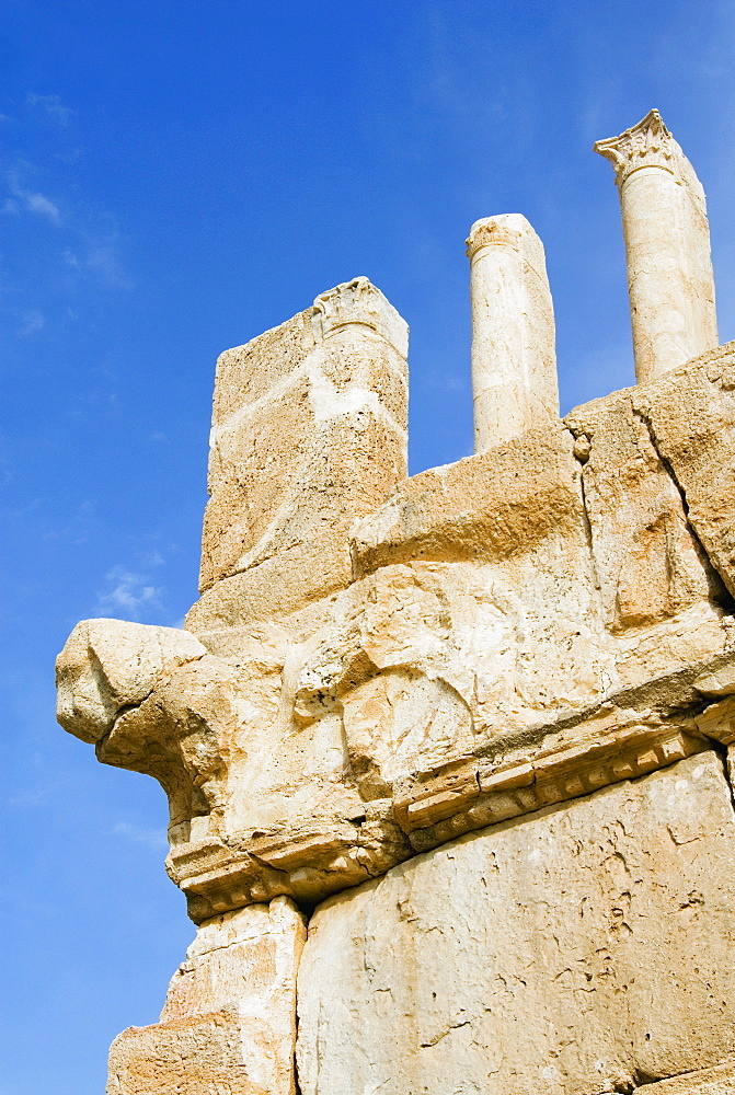 Lions, Qasr Iraq El Amir (Qasr Al Abd) (Fortress of Servant), Wadi as Sir, Jordan, Middle East