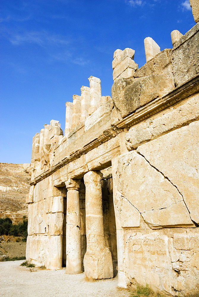 Qasr Iraq El Amir (Qasr Al Abd) (Fortress of Servant), Wadi as Sir, Jordan, Middle East