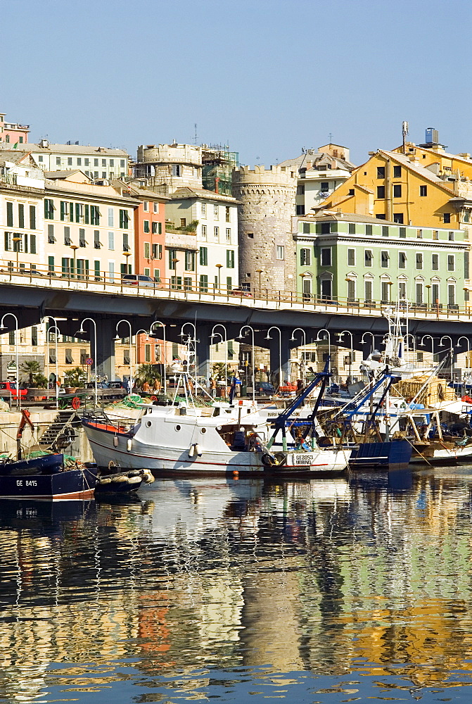 Waterfont, Porto Antico (Ancient Port), Genova (Genoa), Liguria, Italy, Europe