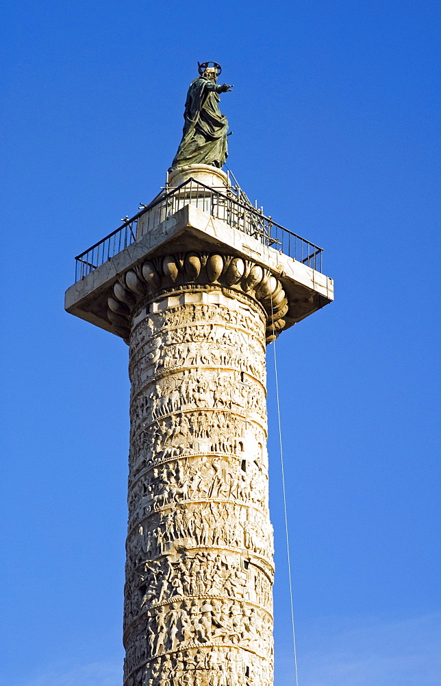 Trajan Column, Rome, Lazio, Italy, Europe