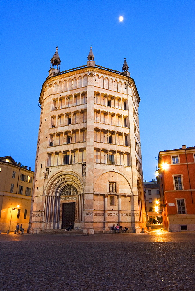 The Baptistry, Parma, Emilia Romagna, Italy, Europe