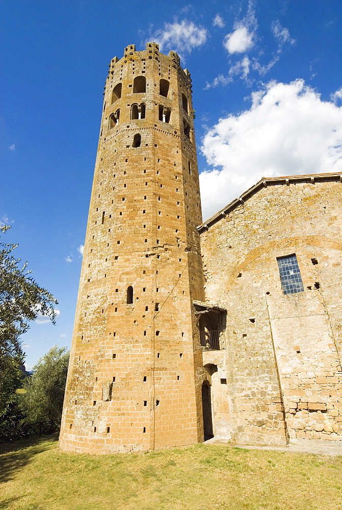 Abbey of Saints Severo and Martiryo, La Badia, Orvieto, Umbria, Italy, Europe