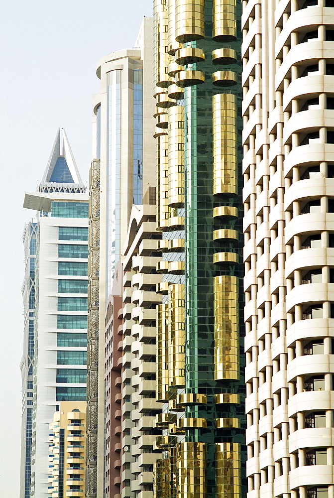 Buildings in  E11 or Sheikh Zayed Road, Dubai, United Arab Emirates, Middle East