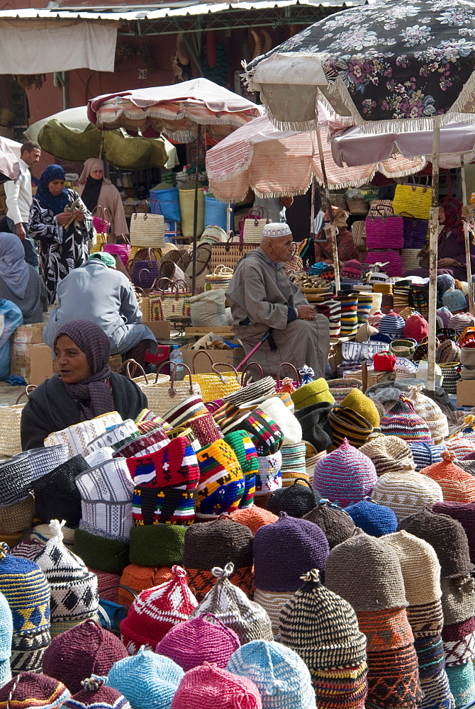 The Souk, Medina, Marrakech (Marrakesh), Morocco, North Africa, Africa