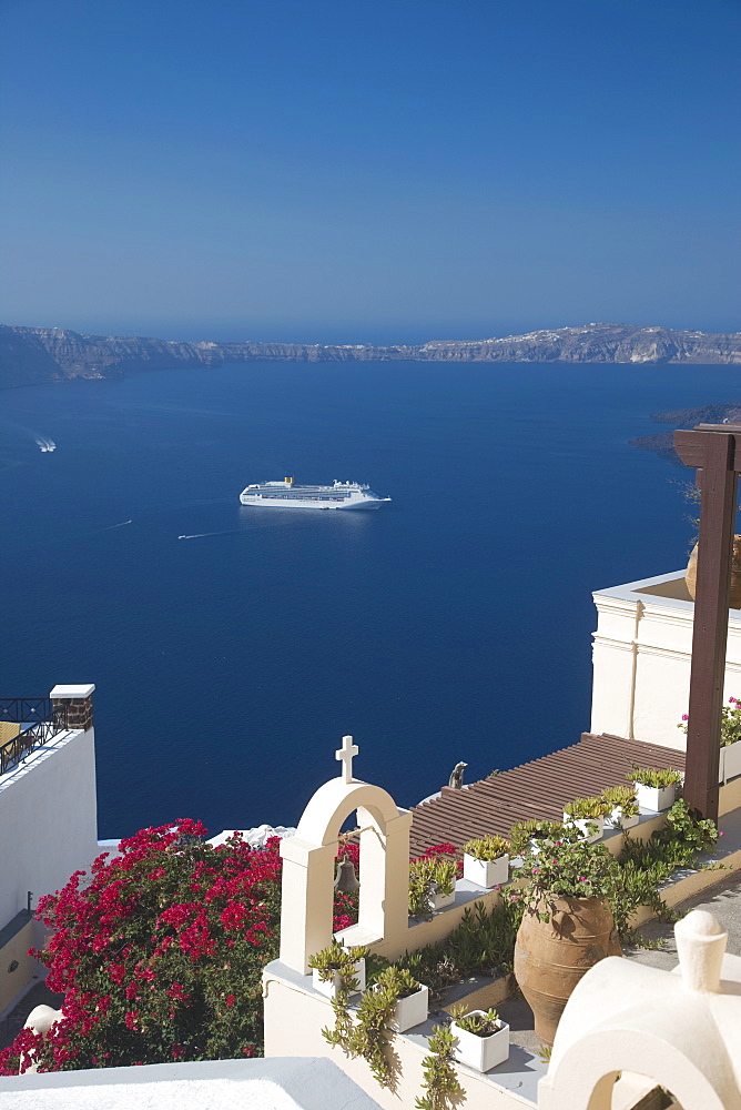 Fira, Santorini (Thira), Cyclades, Greek Islands, Greece, Europe