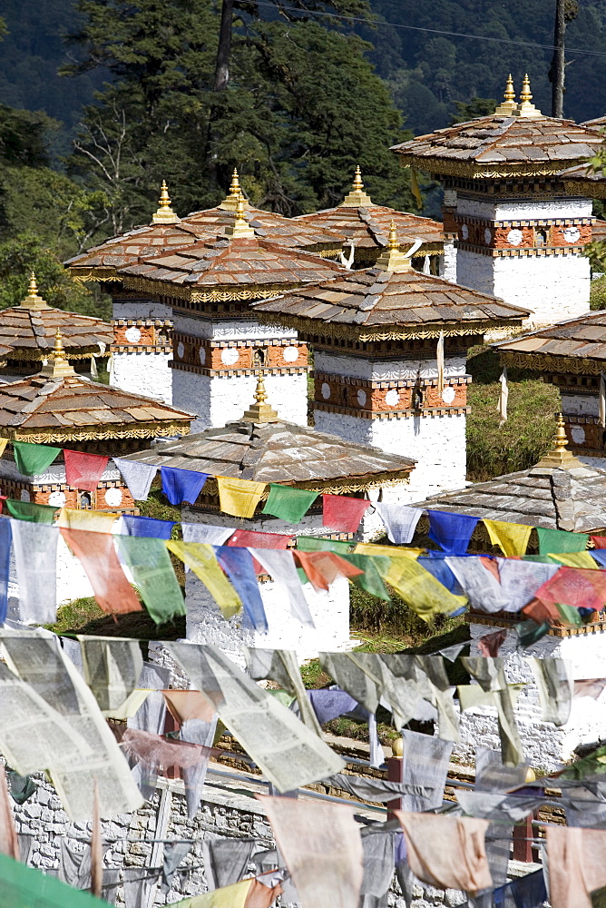 Druk Wangyal Chorten, Bhutan, Asia