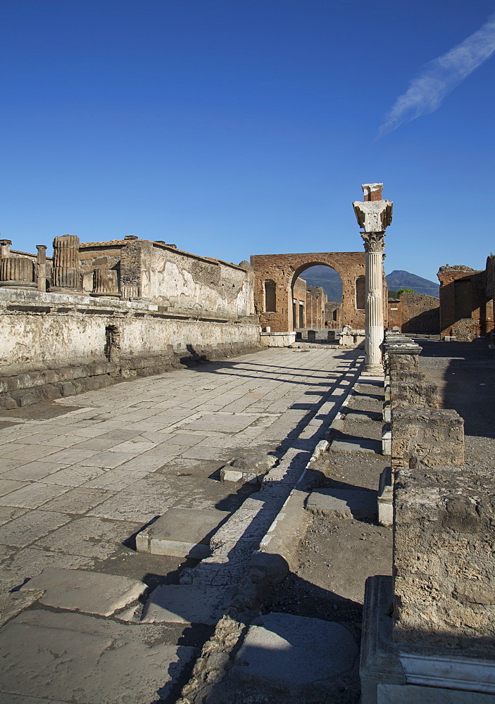 Pompeii ruins, UNESCO World Heritage Site, Campania, Italy, Europe