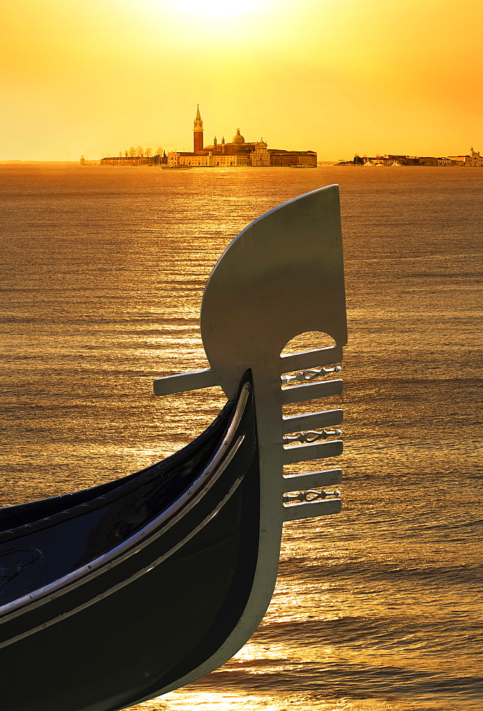 Gondola, Venice, UNESCO World Heritage Site, Veneto, Italy, Europe