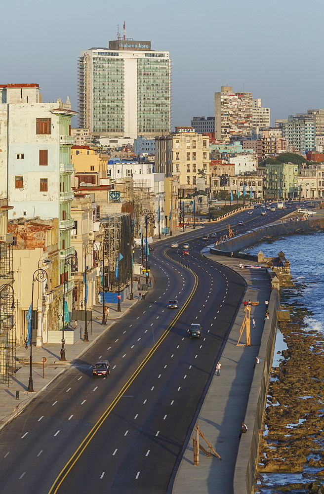 The Malecon, Havana, Cuba, West Indies, Caribbean, Central America