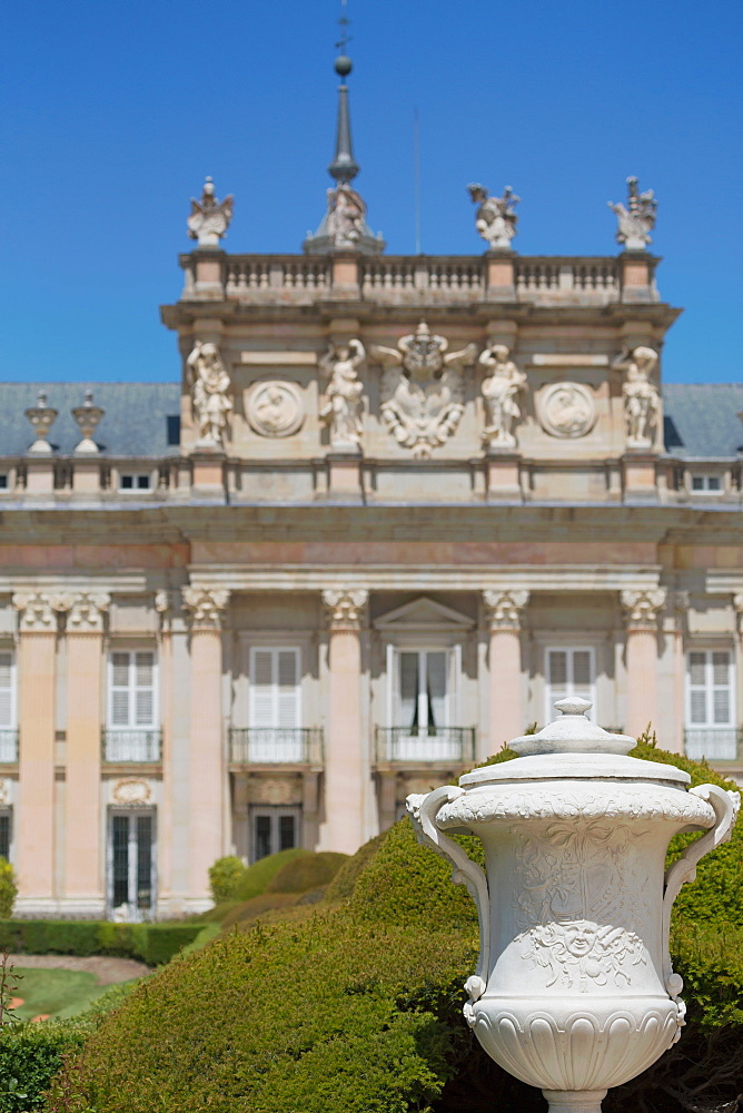 The Royal Palace of La Granja de San Ildefonso near Segovia, Castilla y Leon, Spain, Europe