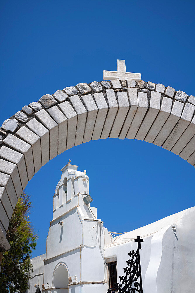 Church of Pantanassa and Saint Triada, Naxos Town, Naxos, the Cyclades, Aegean Sea, Greek Islands, Greece, Europe