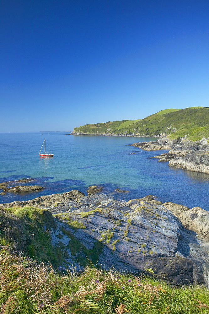 Lantivet Bay, Cornwall, England, United Kingdom, Europe