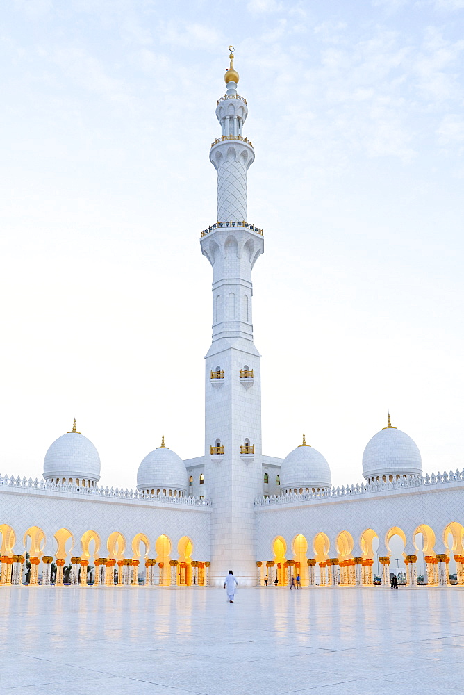 Sheikh Zayed Bin Sultan Al Nahyan Mosque, Abu Dhabi, United Arab Emirates, Middle East