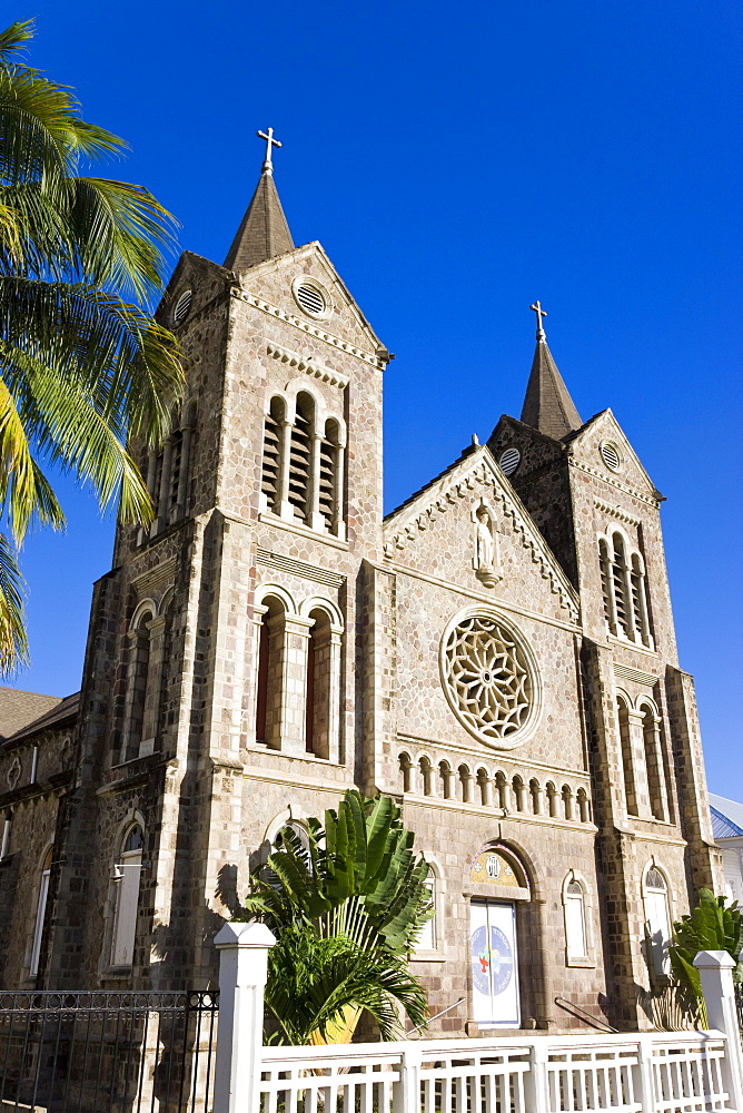 Immaculate Conception Cathedral, Basseterre, St. Kitts, Leeward Islands, West Indies, Caribbean, Central America