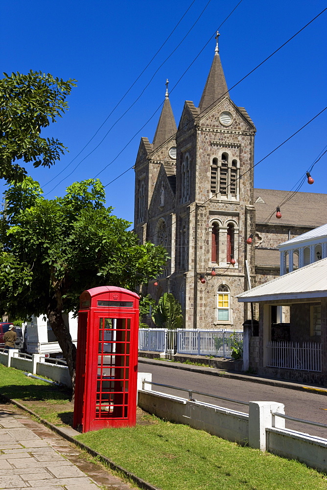 Immaculate Conception Cathedral, Basseterre, St. Kitts, Leeward Islands, West Indies, Caribbean, Central America