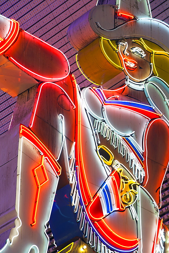 The Fremont Street Experience in Downtown Las Vegas, Nevada, United States of America, North America