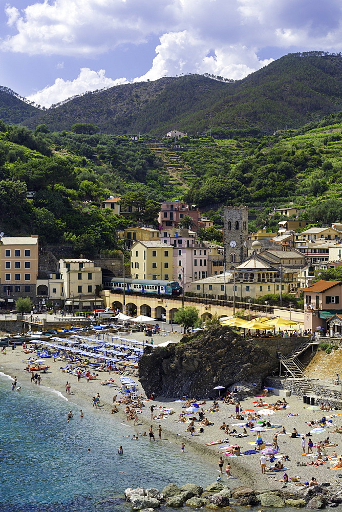 Monterosso al Mare, Cinque Terre, UNESCO World Heritage Site, Liguria, Italy, Europe