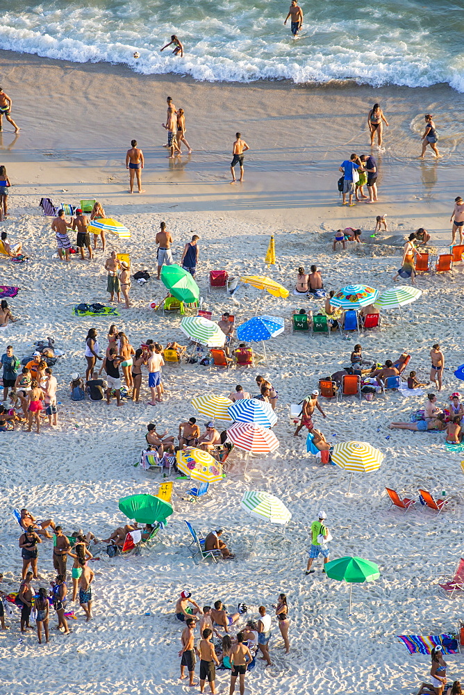 Ipanema Beach, Rio de Janeiro, Brazil, South America