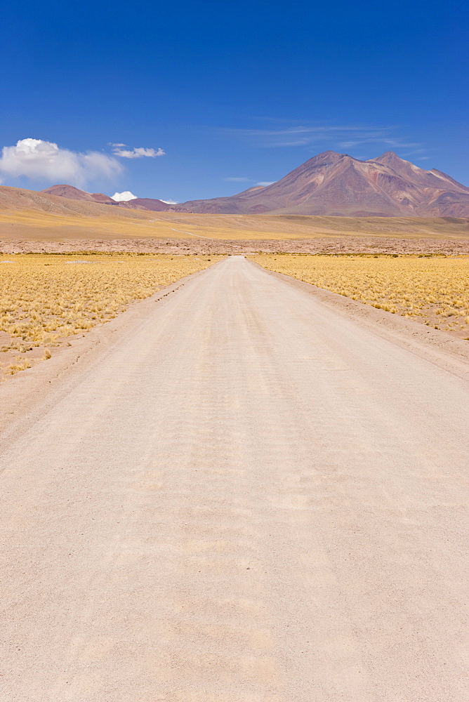 The peak of Cerro Miniques at 5910m, Los Flamencos National Reserve, Atacama Desert, Antofagasta Region, Norte Grande, Chile, South America