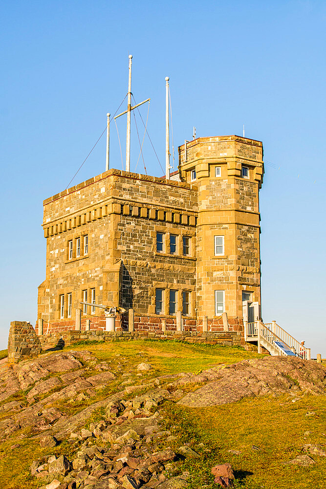 Cabot Tower, Signal Hill National Historic Site, St. John's, Newfoundland, Canada, North America