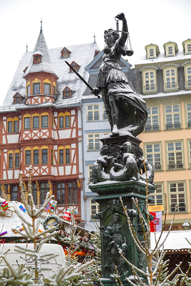 Frankfurt Christmas Market, Frankfurt am Main, Hesse, Germany, Europe