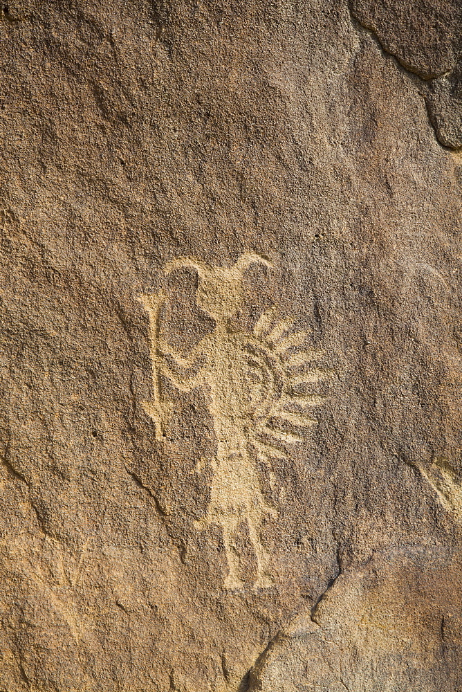 Petroglyphs, up to 1500 years old, Crow Canyon, New Mexico, United States of America, North America