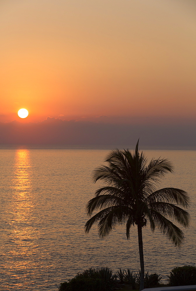 Sunset, Puerto Escondido, Oaxaca, Mexico, North America