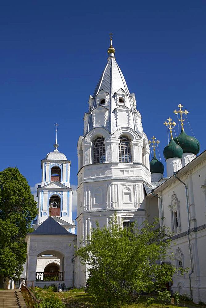 Bell Tower of Annunciation Church, Nikitsky Monastery, Pereslavl-Zalessky, Golden Ring, Yaroslavl Oblast, Russia, Europe