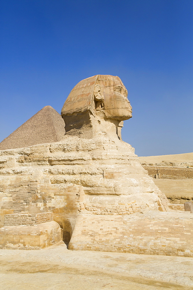 The Great Sphinx of Giza, UNESCO World Heritage Site, Giza, Egypt, North Africa, Africa