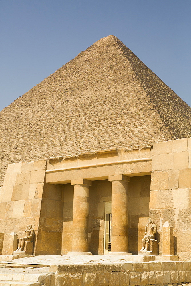 Tomb (Mastaba) of Seshem Nefer Theti, Great Pyramids of Giza, UNESCO World Heritage Site, Giza, Egypt, North Africa, Africa