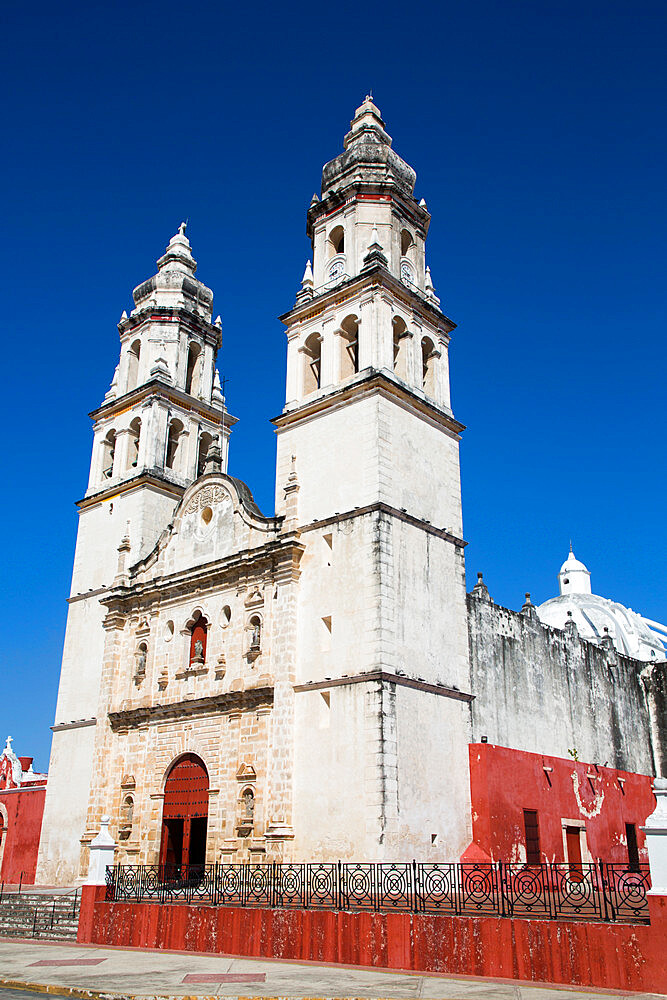 Our Lady of the Immaculate Conception Cathedral, Old Town, UNESCO World Heritage Site, San Francisco de Campeche, State of Campeche, Mexico, North America