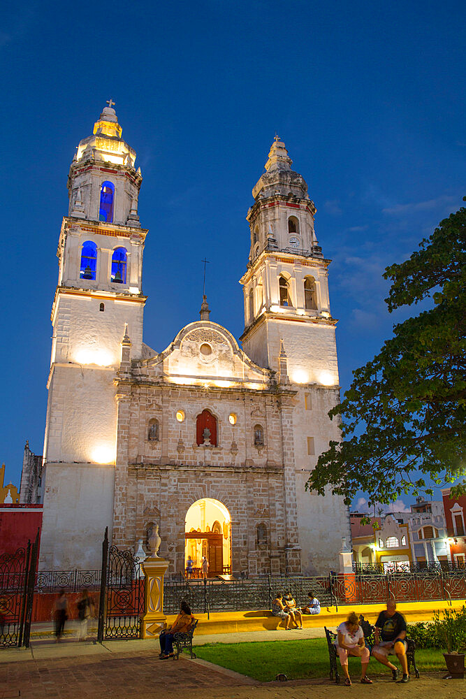 Our Lady of the Immaculate Conception Cathedral, Old Town, UNESCO World Heritage Site, San Francisco de Campeche, State of Campeche, Mexico, North America