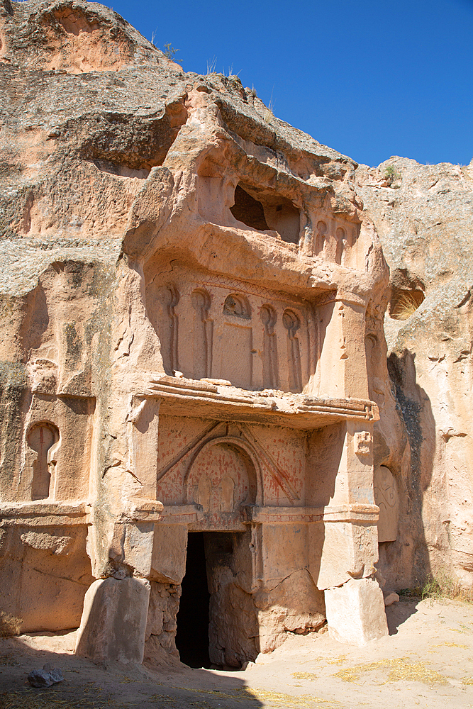 Acik Saray (Open Palace) Museum, AD 900- 1000, Gulsehir, Cappadocia Region, Anatolia, Turkey, Asia Minor, Asia