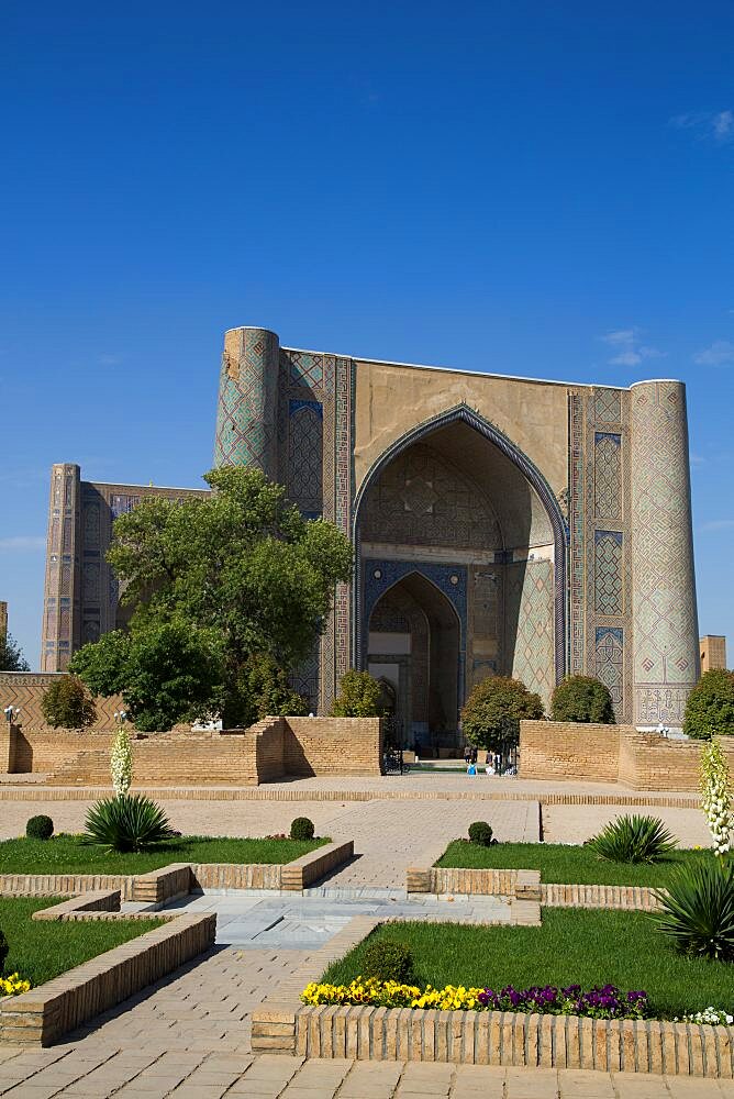 Bibi Khanym Mosque, Built 1399-1405, Samarkand, Uzbekistan