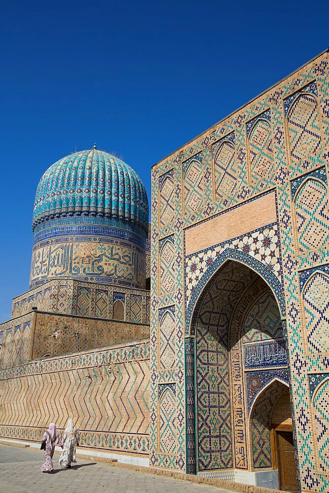 Bibi Khanym Mosque, Built 1399-1405, Samarkand, Uzbekistan