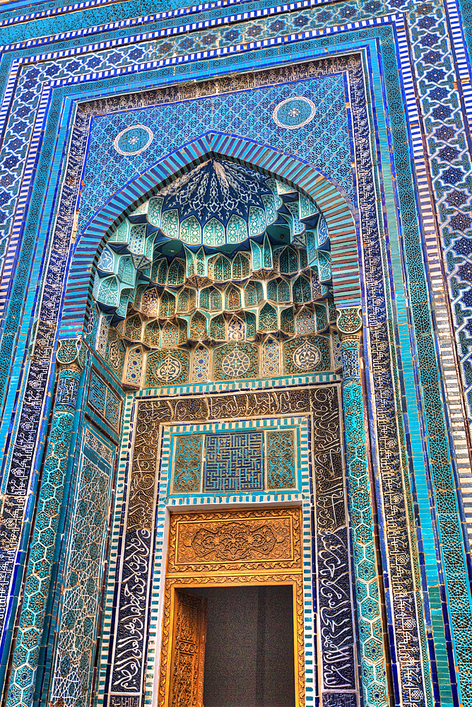 Kutlug Oko Mausoleum, Shah-I-Zinda, Samarkand, Uzbekistan