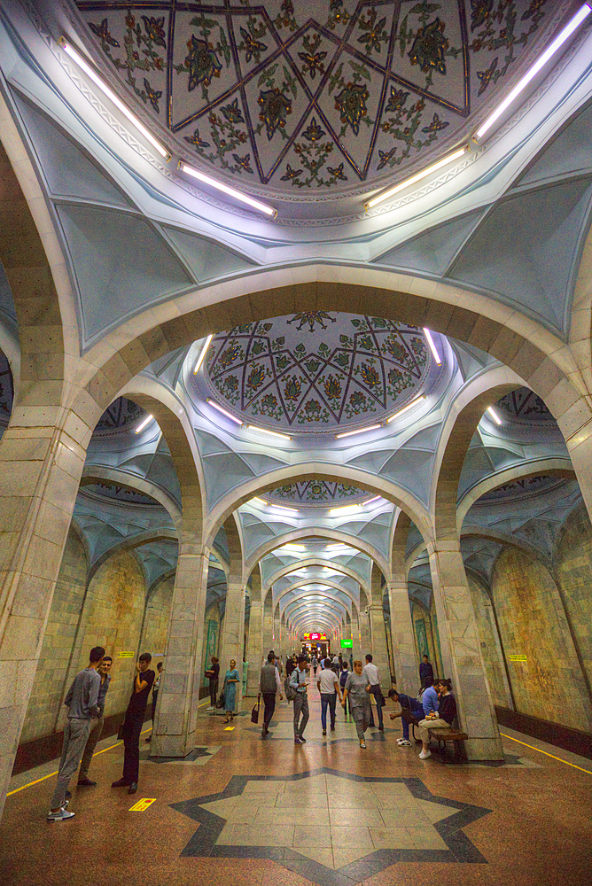 Alisher Navoi Station, Tashkent Metro, Tashkent, Uzbekistan