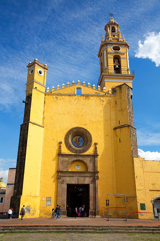 Church, Convent of San Gabriel Arcangel, 1520, Cholula, Puebla State, Mexico, North America