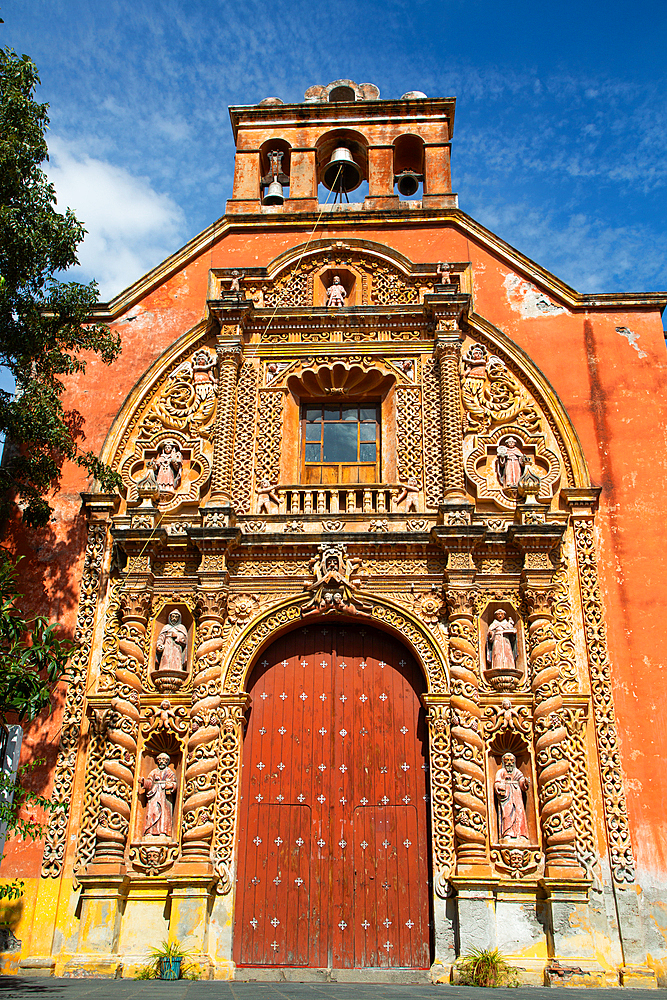 Capilla de la Tercera Orden, 17th century, Atlixco, Pueblos Magicos, Puebla State, Mexico, North America