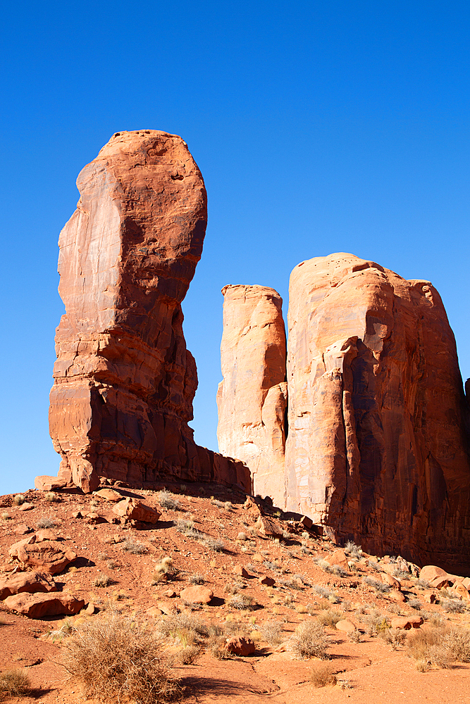 The Thumb, Monument Valley Navajo Tribal Park, Utah, USA