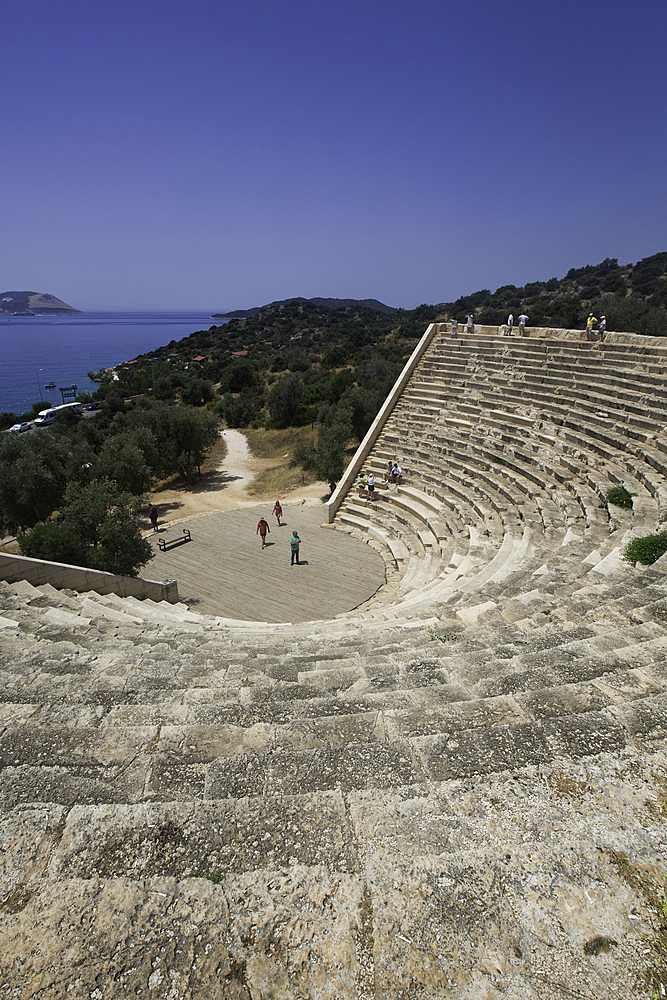 Antiphellos Theater (Helenistic), 1st Century BC, Kas, Antalya, Turkey