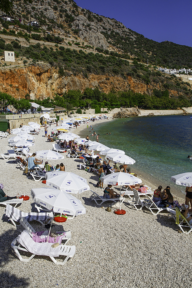 Kalkan Beach, Kalkan, Antalya, Turkey