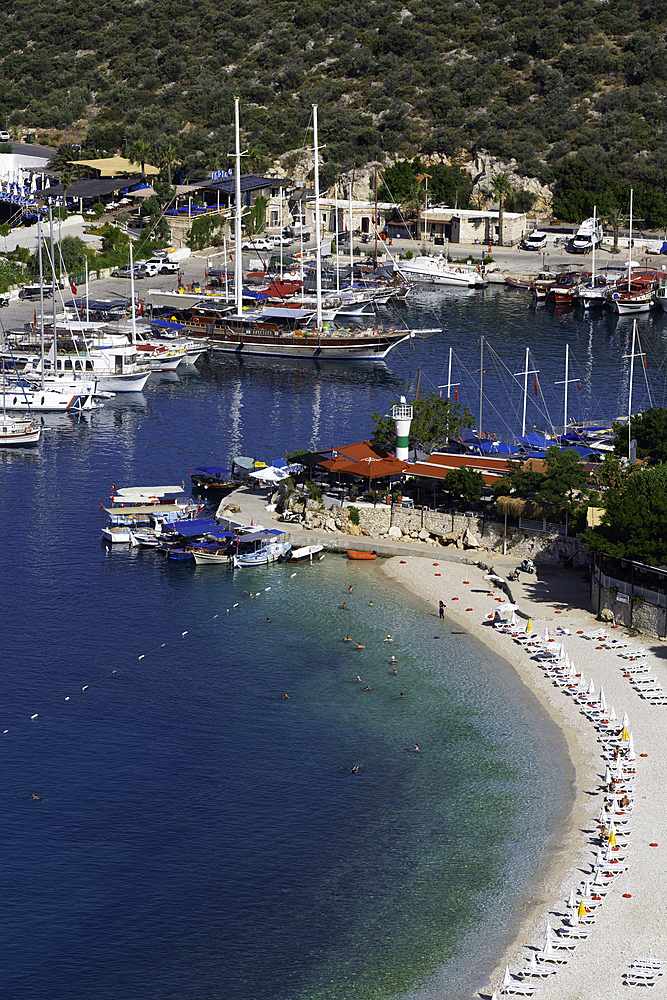 Kalkan Marina, Kalkan, Antalya, Turkey