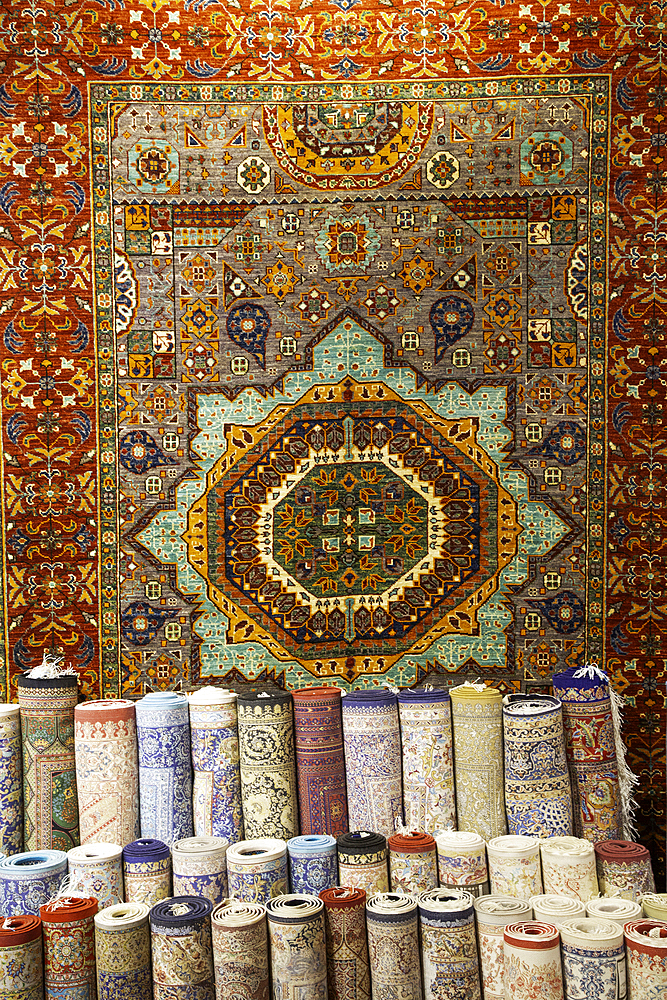 Carpets for Sale, Kaleici, Antalya, Antalya Province, Turkey