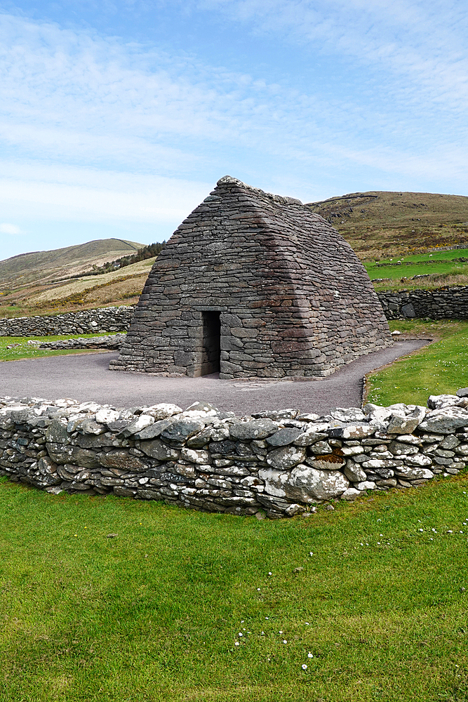 Gallarus Oratory is believed to be over 1000 years old and is the best preserved ancient church in Ireland. It's one of the few remaining churches of this type to survive intact today. Dingle Peninsula, Co Kerry