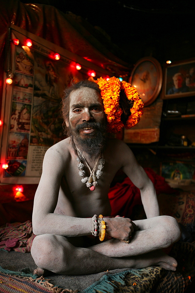 Dusty Sadhu, Kathmandu, Nepal, Asia