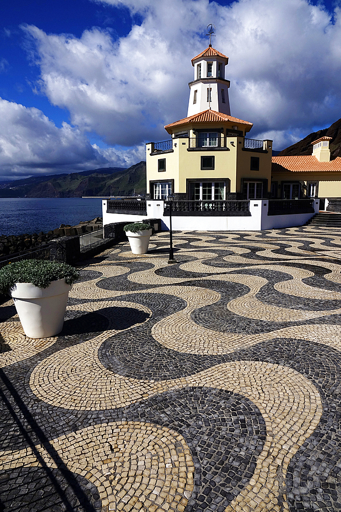 The lookout tower at Quinta do Lorde, Canical, east Madeira, Portugal, Atlantic Ocean, Europe